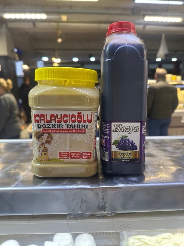 Tahin (1kg) ve Pekmez (1kg) offer